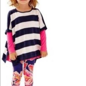 Lilly Pulitzer Girls Hayley Poncho Sweater size small